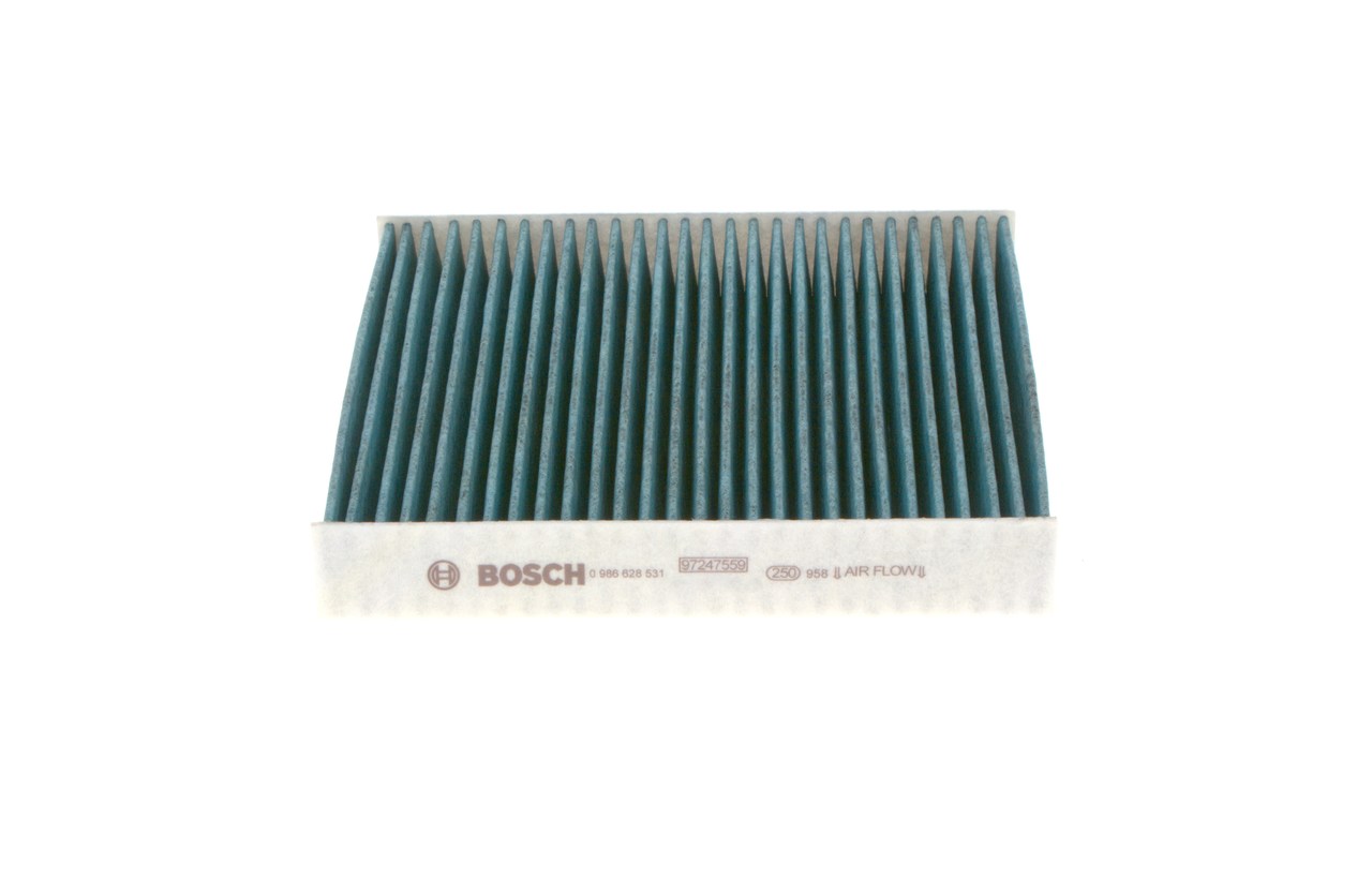 Filtr, vzduch v interiéru - 0986628531 BOSCH - A22002300, 51854923, 71775823